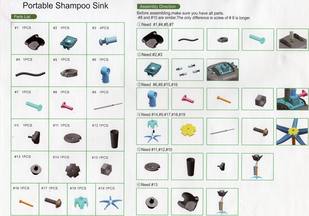 Lavapelo Portatil Negro domicilio - Pedestal - Imagen 2