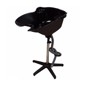 Lavapelo Portatil Negro domicilio - Pedestal
