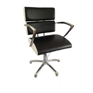 Sillon Hidraulico Negro/Blanco - Bp-3025