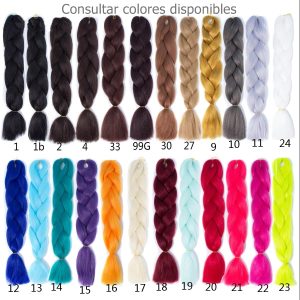 Cabello sintético X-Pression Kanekalon - 1 Color