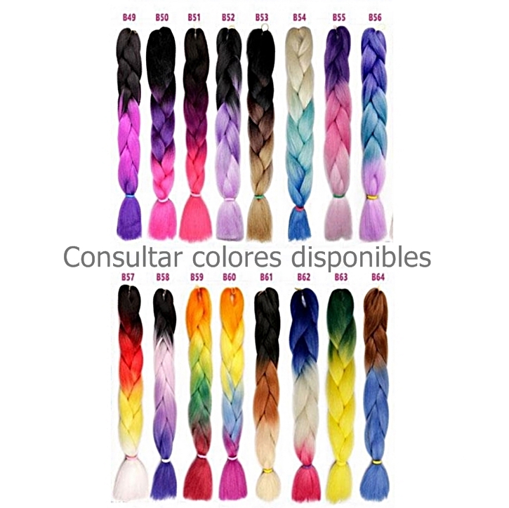 Cabello sintético X-Pression Kanekalon 3 Color